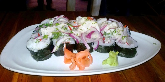 The best sushi in Bogota!